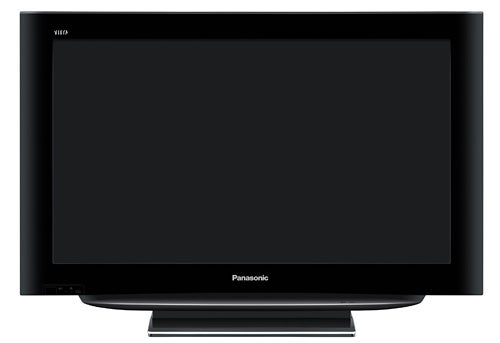 Panasonic TX-32LZD80 32-inch LCD television.Panasonic TX-32LZD80 32-inch LCD television front view.