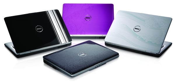 Dell Inspiron 1525 laptops in various colors.Dell Inspiron 1525 laptops in various colors and designs.