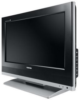 Toshiba 20W330DB 20-inch LCD television on stand.