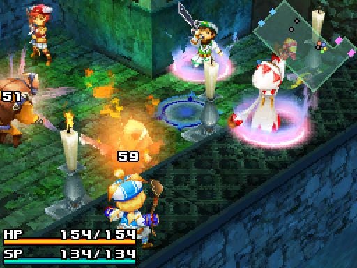Screenshot of gameplay from Final Fantasy Crystal Chronicles: Ring of Fates.
