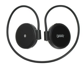Gear4 BluPhones Bluetooth Headphones on white background.