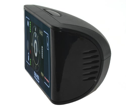 Road Angel Professional Connected device with display on.Road Angel Professional Connected speed camera detector.