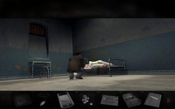 Screenshot from "Overclocked: A History of Violence" game.