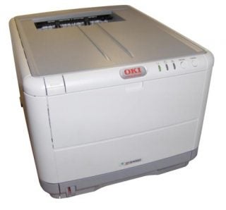 OKI C3450n LED Laser Printer on white background.