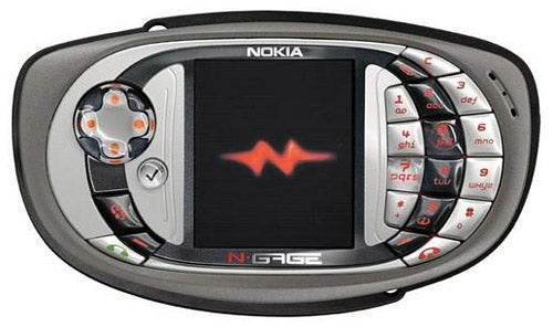 Nokia N-Gage 2.0 gaming mobile phone on white background.