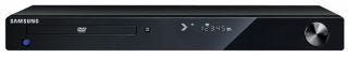 Samsung DVD-1080P8 DVD player front view with digital display.