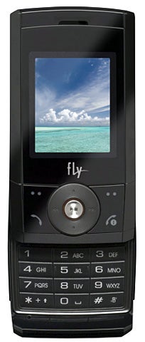 Fly SX200 mobile phone with numeric keypad and display.