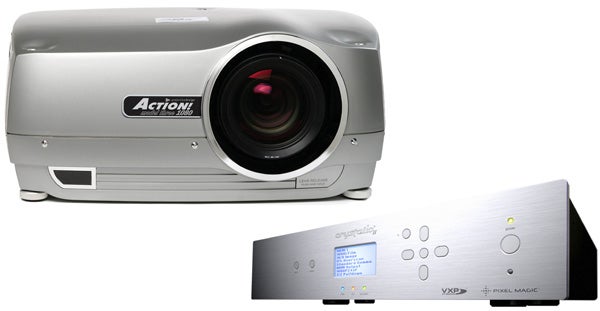 Projectiondesign Action Model Three 1080 projector with remote control