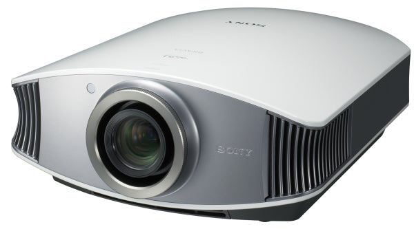 Sony Bravia VPL-VW40 SXRD projector on white background.
