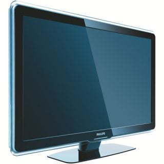 Philips 42PFL7603D 42-inch LCD TV on white background.