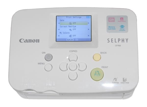 Canon SELPHY CP760 Compact Photo Printer 2565B001 