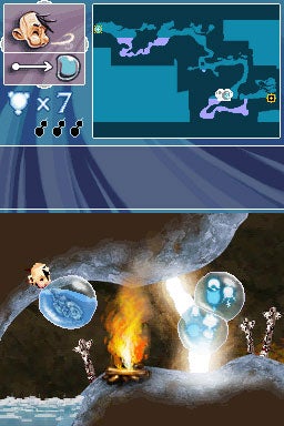 Screenshot of Soul Bubbles game on Nintendo DS.Screenshot of Soul Bubbles gameplay on Nintendo DS.