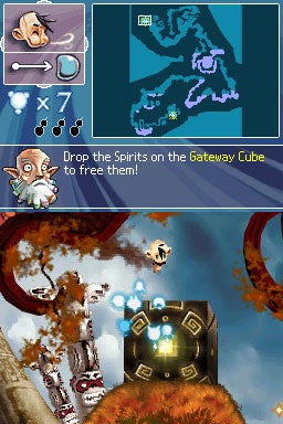 Soul Bubbles game screenshot with gameplay instructions.Screenshot of Soul Bubbles game showing gameplay instructions.