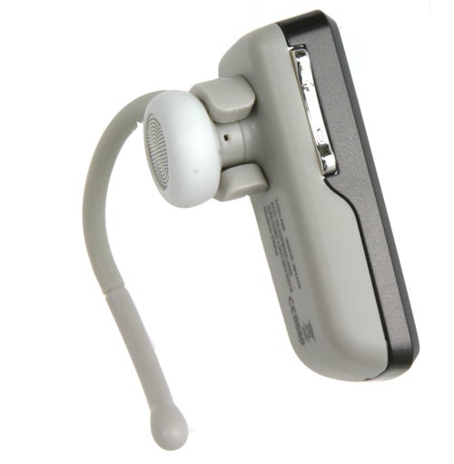 Iqua 603 SUN Bluetooth headset on white background.