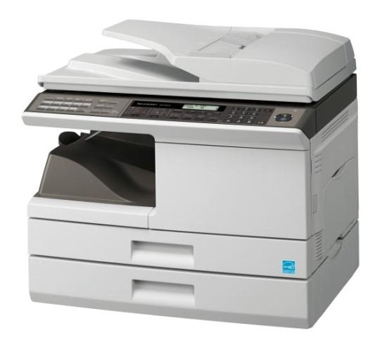 Sharp AR-M201F Laser MFP multifunction printer on white background.