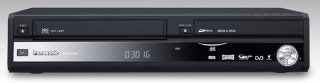 Panasonic DMR-EX98V DVD, HDD, and VHS recorder front view.