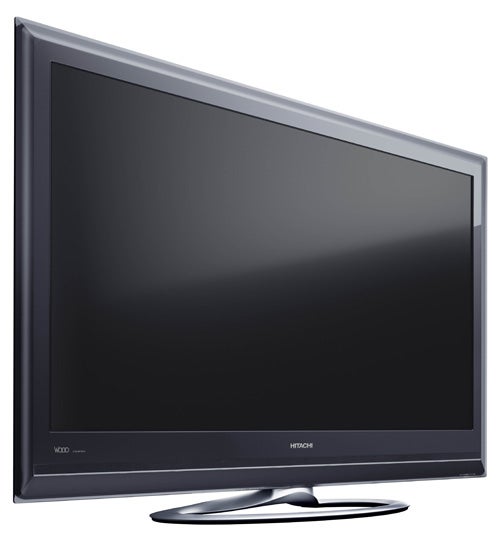 Hitachi UT42MX70 42-inch LCD television on stand
