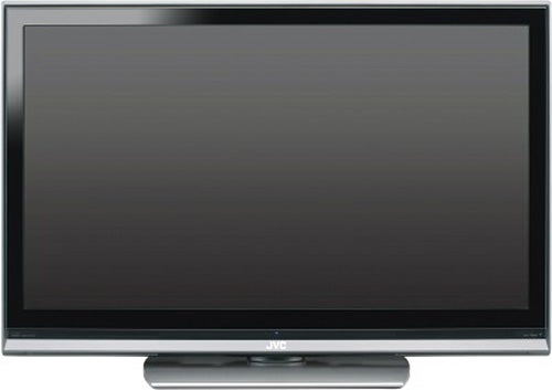 JVC LT-42DA8BJ 42-inch LCD TV front view.