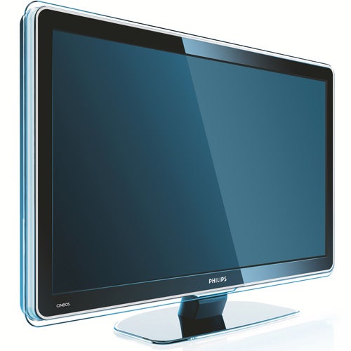 Philips Cineos 32PFL9603D/10 32-inch LCD TV on white background.