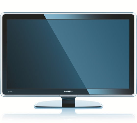 Philips Cineos 32PFL9603D/10 32-inch LCD TV.Philips Cineos 32PFL9603D/10 32-inch LCD TV front view.