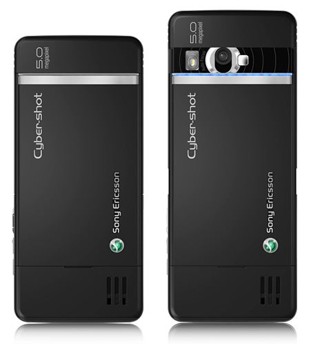 Front and back view of Sony Ericsson C902 phone.Sony Ericsson C902 phone front and back view.