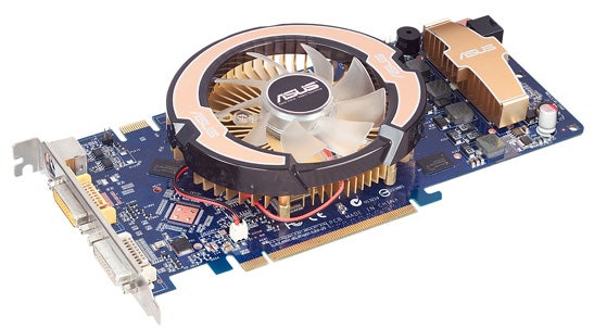 ASUS ATI Radeon HD 4850 graphics card with coolerASUS ATI Radeon HD 4850 graphics card with cooler.