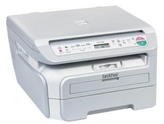 Brother DCP-7030 Laser Multifunction Printer on white background.