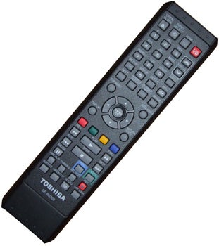 Toshiba RD-98DT HDD/DVD recorder remote control.Toshiba RD-98DT DVD recorder remote control.