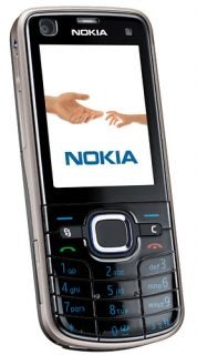 Nokia 6220 Classic mobile phone on white background.