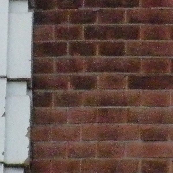 Close-up of a brick wall showing camera's focus quality.photo of a brick wall, possible camera testing.