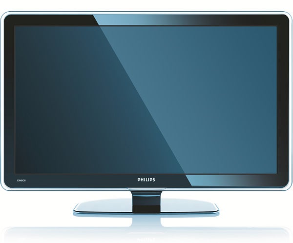 Philips Cineos 42PFL9603D/10 42-inch LCD TV display.