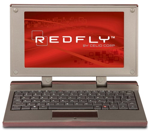 Celio Redfly Mobile Companion C8 with screen and keyboard.