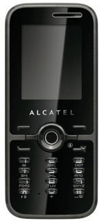 Black Alcatel OT-S520 mobile phone.