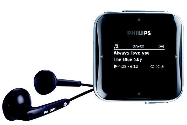 Philips GoGear SA2840/02 MP3 player with earphonesPhilips GoGear SA2840/02 MP3 player with earphones.