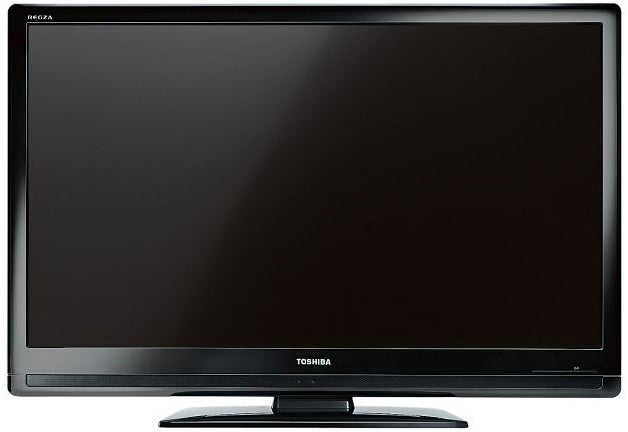 Toshiba Regza 37-inch LCD TV front view.