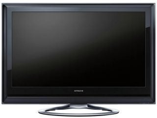 Hitachi UT32MH70 32-inch LCD TV on display.