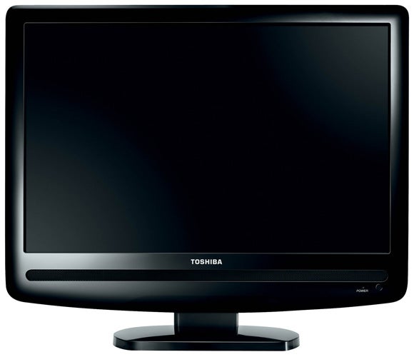 Toshiba 19AV505D 19-inch LCD television front view.