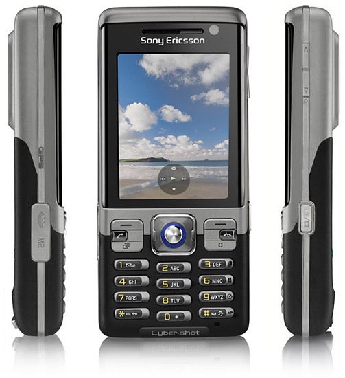 Sony Ericsson C702 Cyber-shot phone with screen display.
