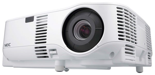 NEC VT-800 LCD projector on white background.NEC VT-800 LCD projector on a white background.