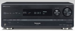 Front view of Panasonic SA-BX500 AV Receiver.