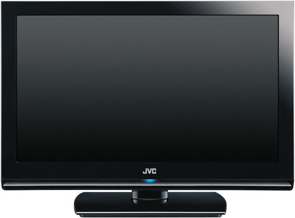 JVC LT-32DE9BJ 32-inch LCD TV with integrated PVR.JVC LT-32DE9BJ 32-inch LCD television with PVR feature.