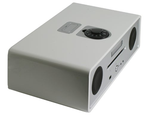 Vita Audio R4 integrated music system on white background.