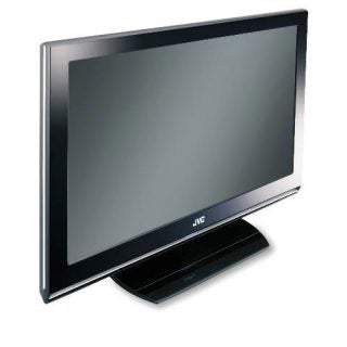 JVC LT-42DR9BJ 42-inch LCD TV on a stand