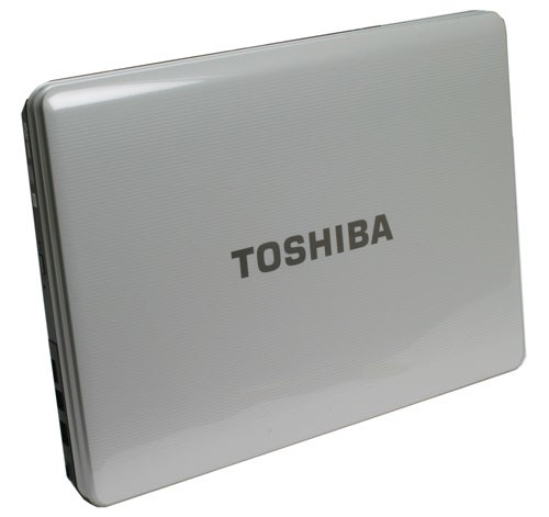 Toshiba Portégé M800-106 notebook closed lid view.