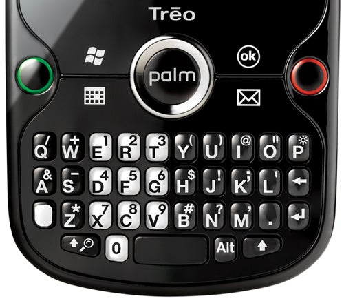 Close-up of a Palm Treo Pro smartphone keyboard.Close-up of Palm Treo Pro smartphone keyboard and buttons