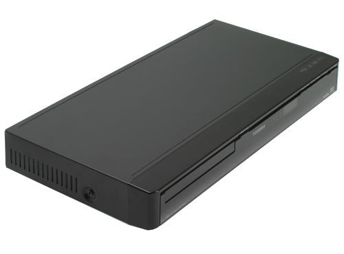 Toshiba XD-E500 Upscaling DVD Player on white background.