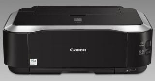 Canon PIXMA iP4600 Inkjet Printer on a gray background.