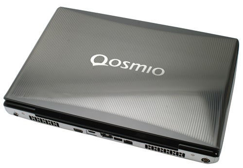Toshiba Qosmio G50-115 notebook closed lid view
