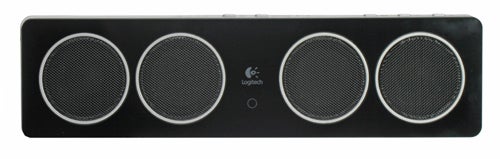 Logitech Z-500 Wireless Notebook Speaker front view.
