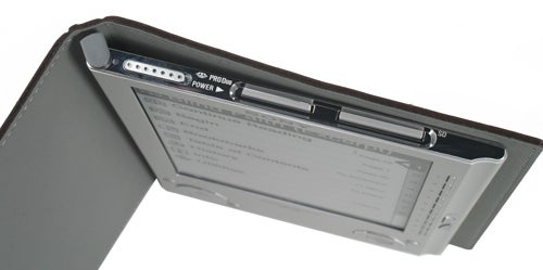 Sony Reader PRS-505 eBook device with protective cover.